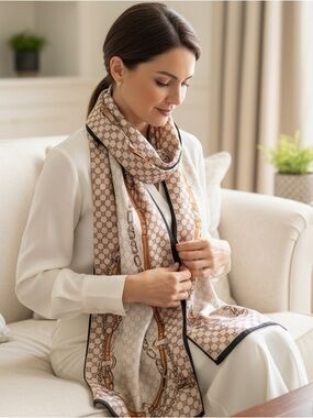 Silky Equestrian Scarf